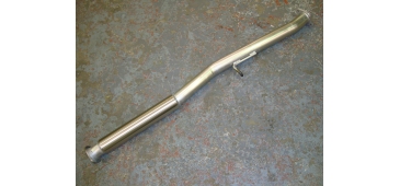 Hayward And Scott 3" Exhaust Centre Pipe With Bubble Silencer - Classic GC8 Impreza