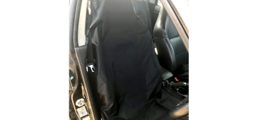 Airbag Compatible Seat Cover for Subaru Impreza, Legacy and Forester Plain Black