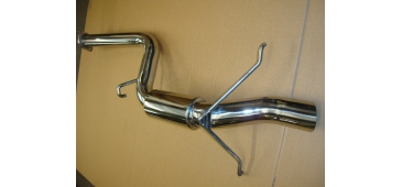Hayward And Scott 3" Group A Replica Exhaust Rear Silencer - Polished - Classic GC8 Impreza